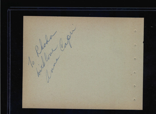 Ahna capri dual signed - dual,