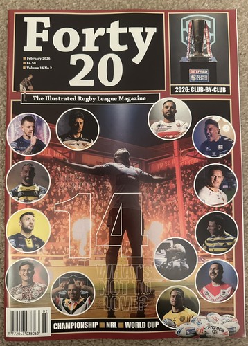 Forty rugby league magazine - forty,
