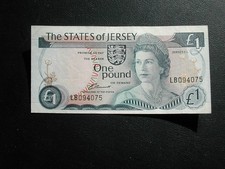 Jersey One Pound Banknote /
