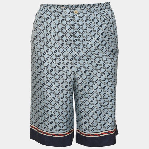 Gucci blue rhombus print - rhombus,