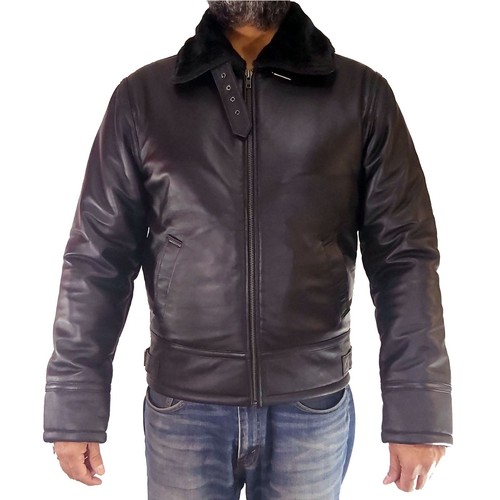 Men black bomber aviator b3 - bomber,