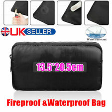 Fireproof Money Bag Waterproof Safe Cash Boxes Document Envelope File Case Pouch
