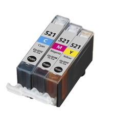 Tri-Colour Ink Cartridge For Canon iP4700 MP540 MP550 MP560 MP620 CLI-521