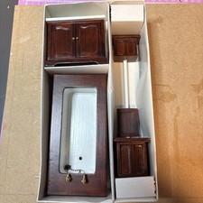 1:12th scale  Bathroom toilet bath,sink for dolls house 