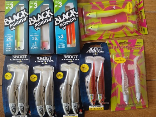 Fishing lure joblot - joblot., soft