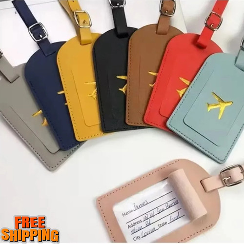 Address tag for suitcase - tag,