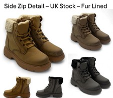 Ladies Womens Fur Boots Winter