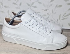 Hugo Boss White Leather Shoes