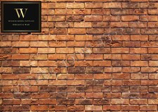 1:6 Scale Brick Wall - Peel