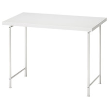 IKEA LINNMON SPÄND White Desk 100x60cm - Office Study Table Computer Furniture