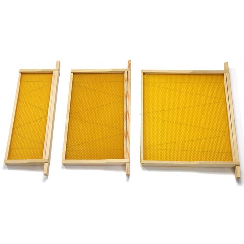 National beehive wired wax - beehive,