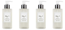 4 x Aldi Hotel Collection No.1 Lime, Basil & Mandarin Hand & Body Wash 250ml