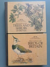 Fielding Guides to the Trees & Shrubs and to the Birds of Britain. Vintage 1981.