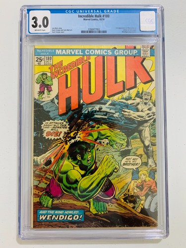 Incredible hulk 180 - incredible, #180