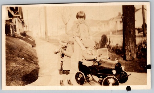 Vtg snapshot woman - snapshot,