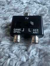 RF TV Switch Splitter Aerial Antenna for NES SNES N64 Nintendo 64 Mastersystem