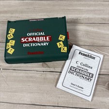 Electronic Collins Franklin Official Scrabble Master Dictionary Model SCM-319