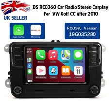 DS RCD360 187B Car Radio Stereo Carplay Bluetooth touch screen For After 2010 VW