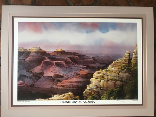 Signed numbered print by - numbered,