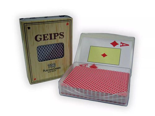 Plastic poker playing - plastic, cards