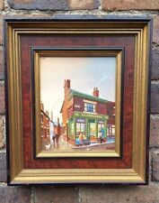 Northern art Oil Painting On Board Signed By artist PATRICK BURKE