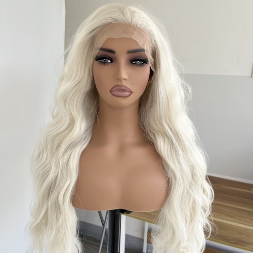 Platinum blonde lace front - blonde,