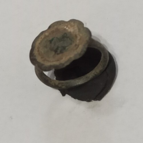 Wearable medieval bronze - bronze, ring