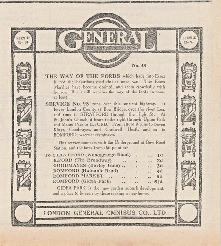 1913 london general - london, omnibus