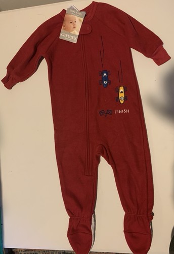 Carter red microfleece - red,