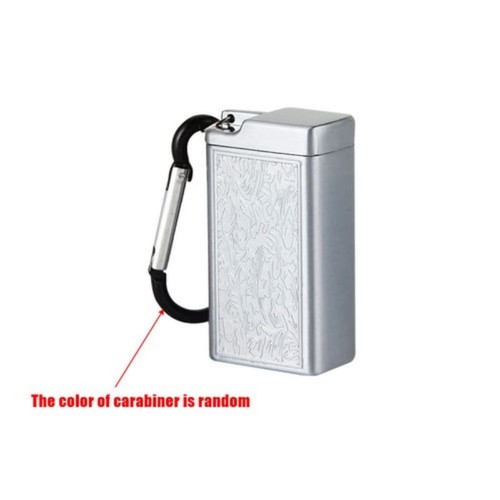 Portable metal ashtray - 1x,