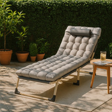 Reclining Sun Lounger Garden