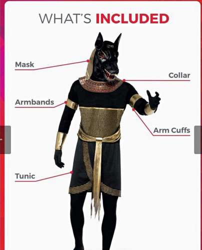 Smiffys mens anubis egyptian - smiffys,