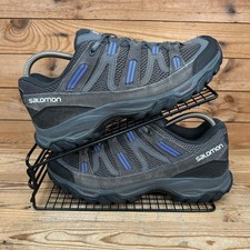 Salomon Trainers Womens Size UK 8 Sekani Grey Blue Trail Hiking Outdoor Shoes