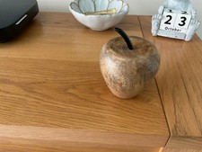 Wooden Apple Ornament