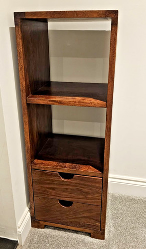 Tall narrow cabinet open - narrow,