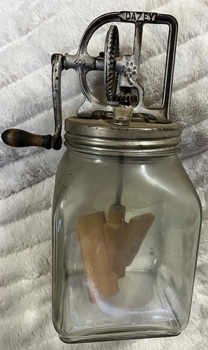 Antique 4qt dazey - dazey, churn