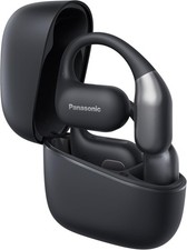 Panasonic RB-F10DE-K Open-Ear Wireless Headphones, Bluetooth Earphones with ENC