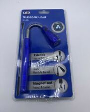 LED Telescopic Extendable Light with Magnatised Head  - Included Batteries 