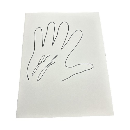 Jackie lee autograph - autograph, hand