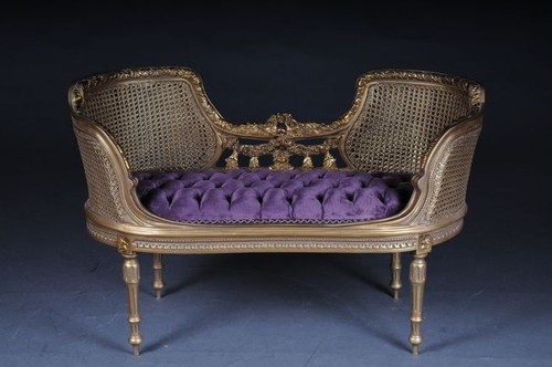 Beautiful french bench - bench,, sofa