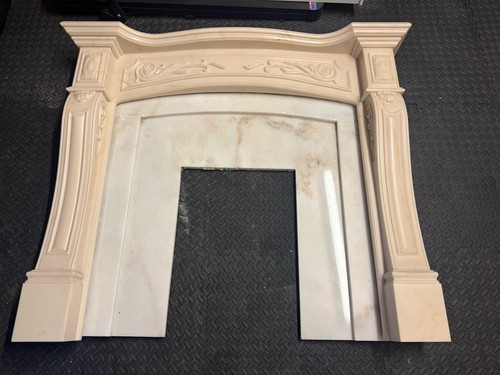 Fire surround and back - , panel