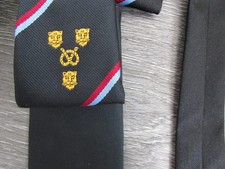 Three Big Cats Cat & Sealed Knot Rope Motif Polyester Tie Made in England