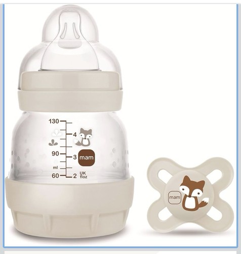Mam bottle and dummy set - bottle,