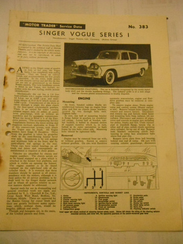 Original 1962 motor trader - 1962, 'motor