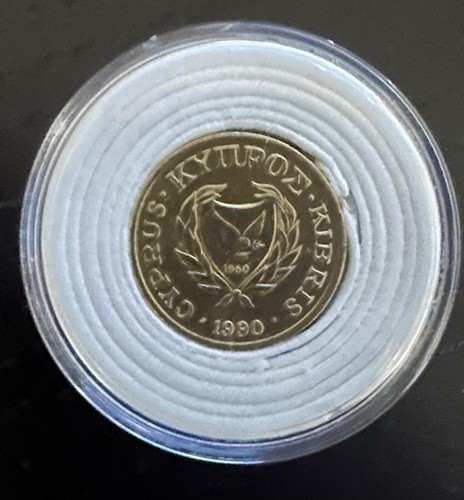 Cyprus 1990 cypriot coin - 1,