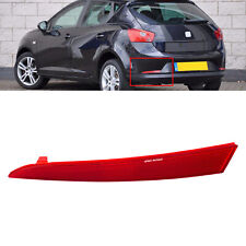 1x For SEAT IBIZA 6J 2008-2012 New Rear Bumper Reflector Red Lens Left Side N/S