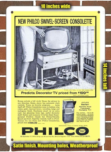 Metal sign 1959 predicta - -,
