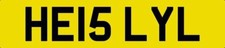 HE IS LYL CHERISHED NUMBER