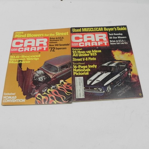 Vintage 1971 car craft - vintage,