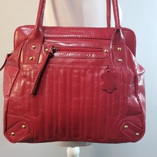 ORIANO Pink Leather Shoulder